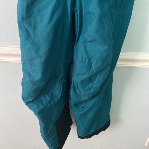 Ski Suit Vtg One Piece Snowsuit Snow Bib retro Inside Edge Girl/Boy Kid sz 10/12 - Picture 4 of 10